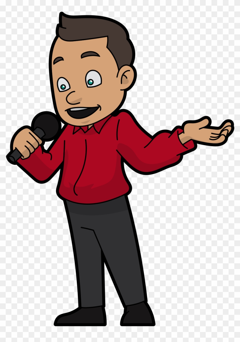 Man Public Speaking - Public Speaking Clipart #222282