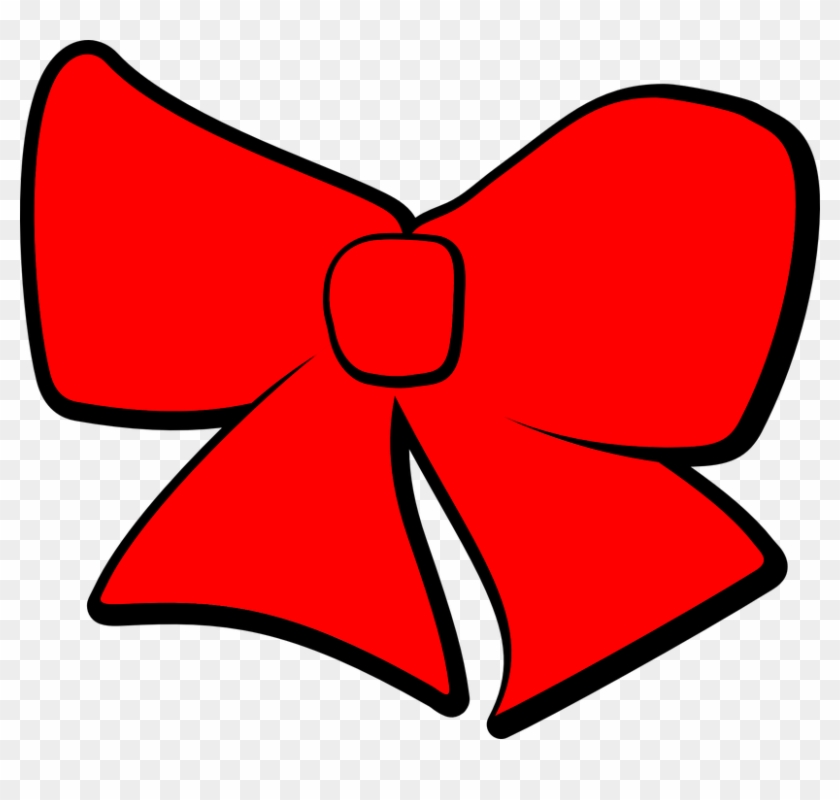 Red Bow Clipart #222295