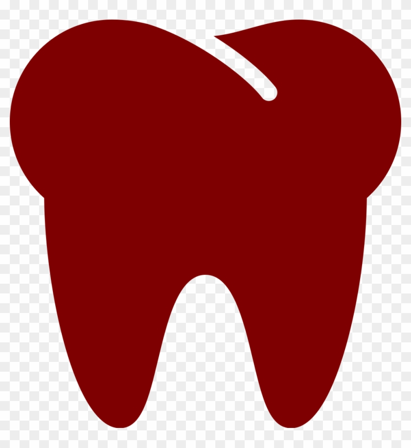 Tooth Noun 70525 Cc Red - Red Tooth Png #222332