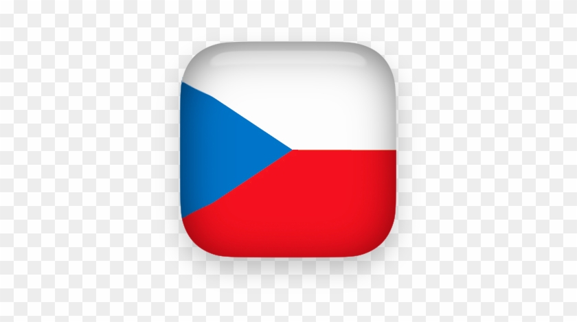 Czech Republic Flag Clipart - Czech Flag Transparent Background #222424