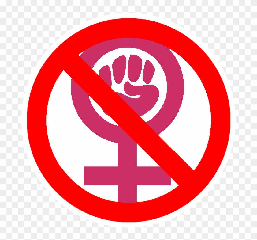 Antifeminism - No Money Sign Clip Art #1411534