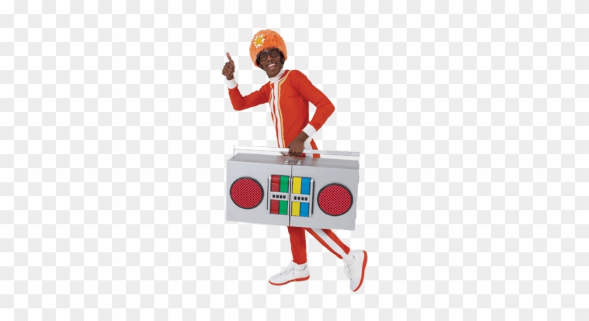 Yo Gabba Gabba Dj Lance Holding Beatbox - Dj Lance Rock Yo Gabba Gabba #1411724