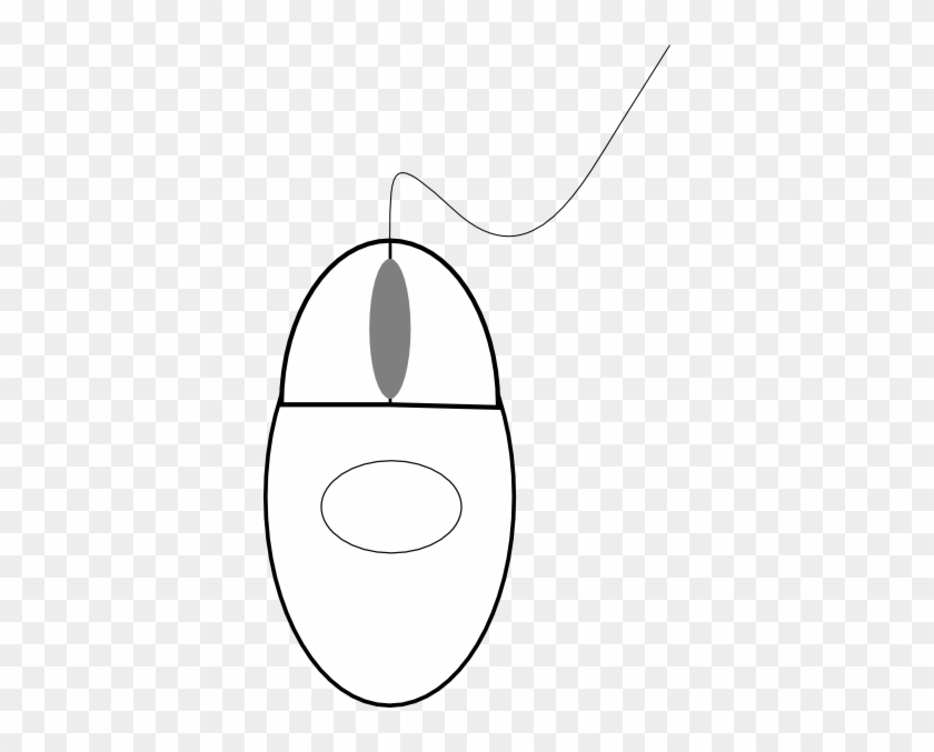 Free Vector Wired Mouse Clip Art - Pointer #1411796