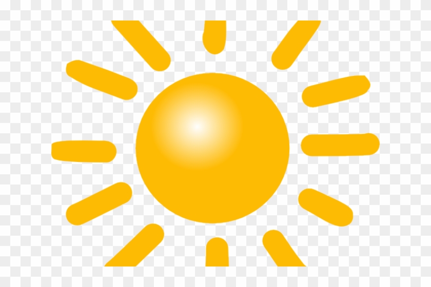 Sunny Clipart Icon - Clip Art Sun #1411815