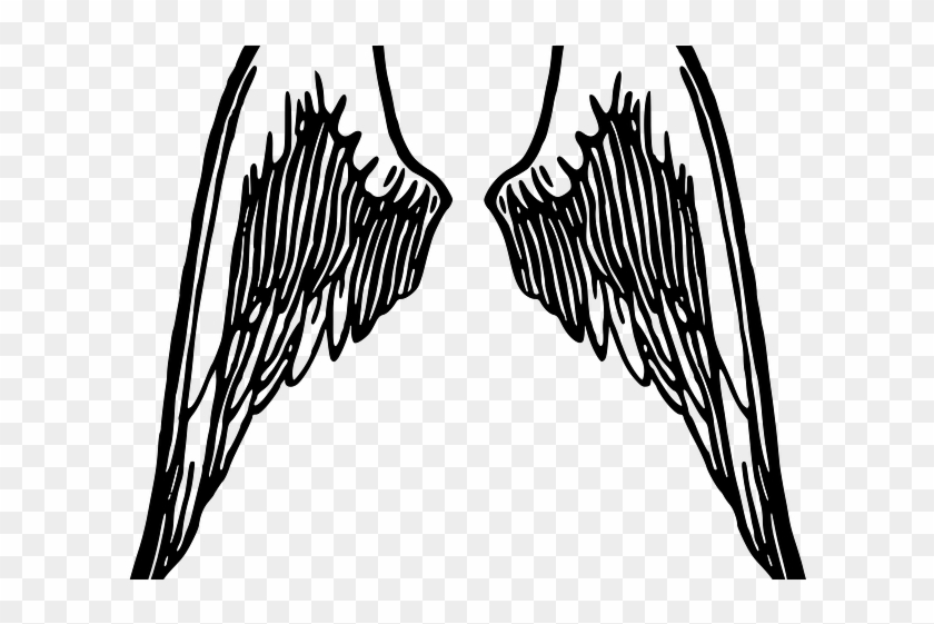 Random Cliparts - Transparent Angel Wings Clipart #1411817