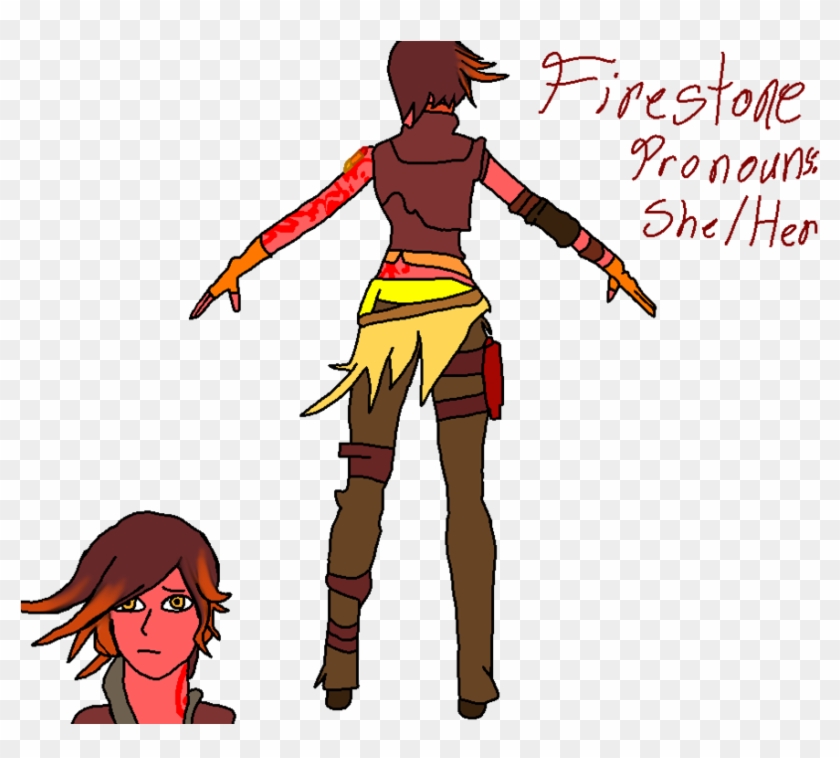 Borderlands Gems Au Lilith As Firestone By Alienoutsider - Borderlands #1412007