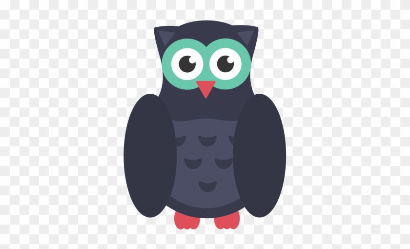 Owl Bird Icon Flat - Owl #1412009
