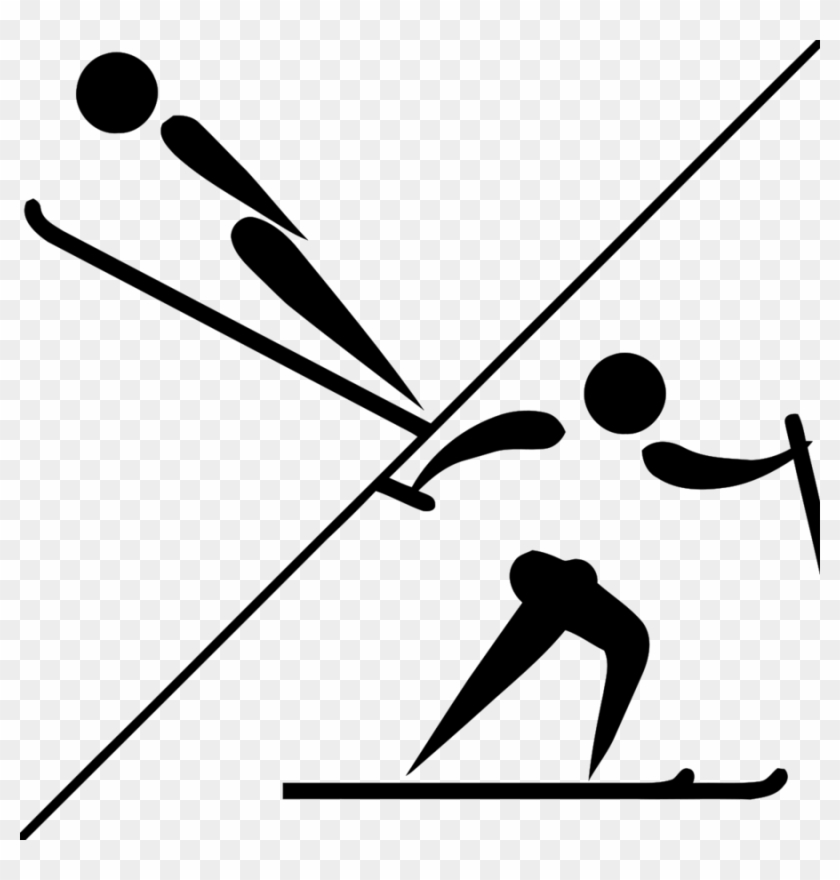 Nordic Combined Olympics Clipart Winter Olympic Games - Nordic Combined Winter Olympics #1412025