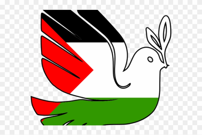 Peace Dove Clipart Palestine - Palestina Paz #1412160