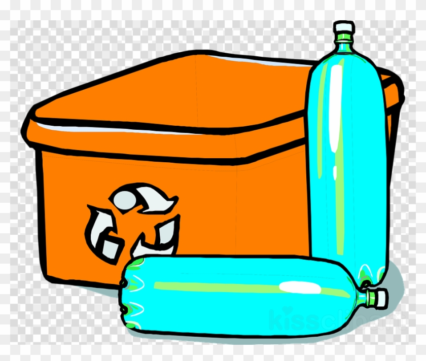 Download Recycle Bottles Clipart Plastic Bag Recycling - Cartoon Plastic Bottle Recycle #1412272
