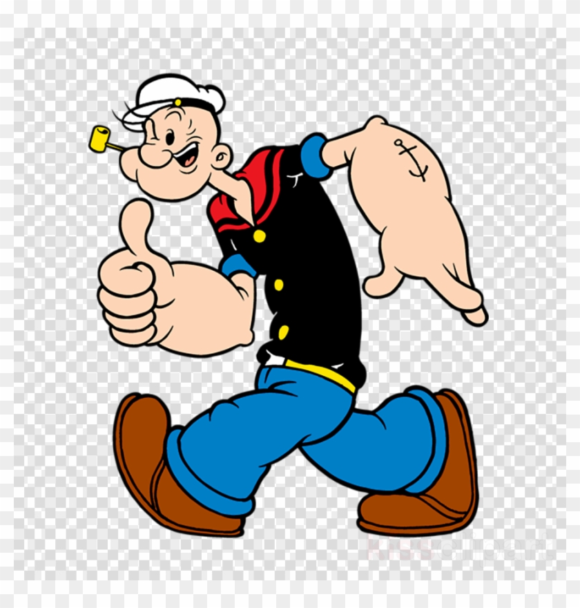 Popeye Cartoon Clipart Popeye Olive Oyl Bluto - Popeye Cartoon Png #1412350