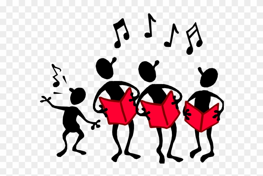 Singing Choir Clipart - I'd Rather Laugh Than Cry!! #1412395