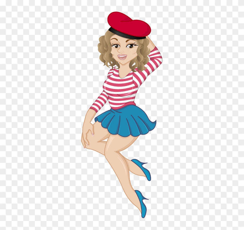 Picture Royalty Free Drawing At Getdrawings Com Free - French Girl Drawing Png #1412404