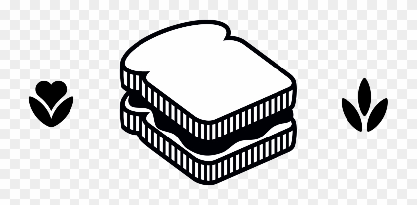 Breakfast - Breakfast Food Clip Art Black And White #1412557