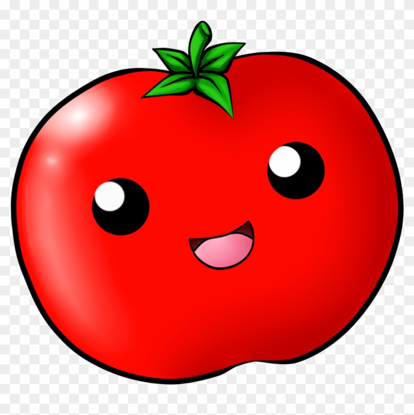 28 Collection Of Tomato Clipart Cute High Quality Free - Kawaii Tomato #1412693