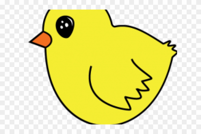 Drawn Chick - Dibujo De Un Pollito #1412705