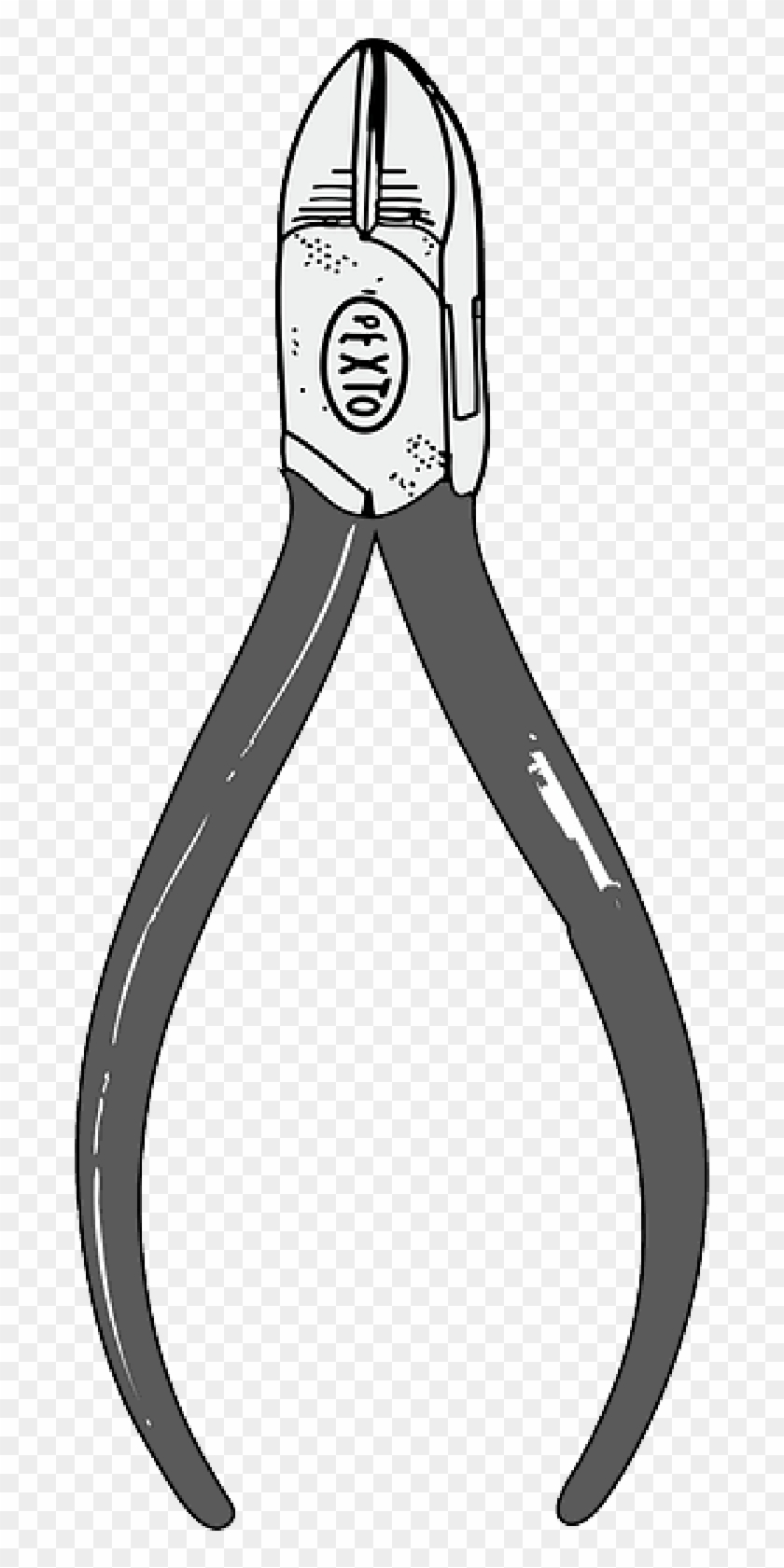 Silhouette Clipart Tool - Wire Cutter Clip Art #1412758