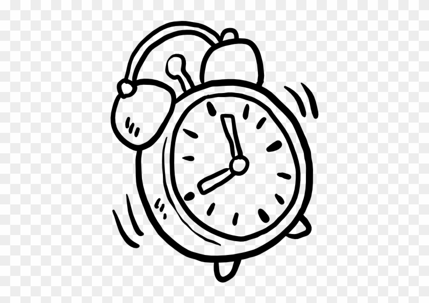 Clock Time Alarm Tools - Cartoon Alarm Clock Png #1412772