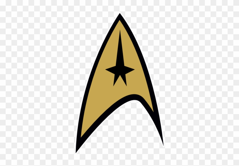 Evolution Of Rank Insignia - Star Trek Logo Tos #1412830