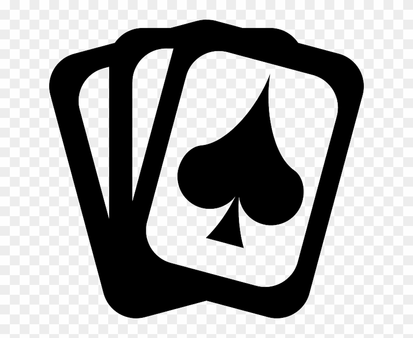 Best Casino Poker Games To Play Online - Cards Png Black And White #1412916