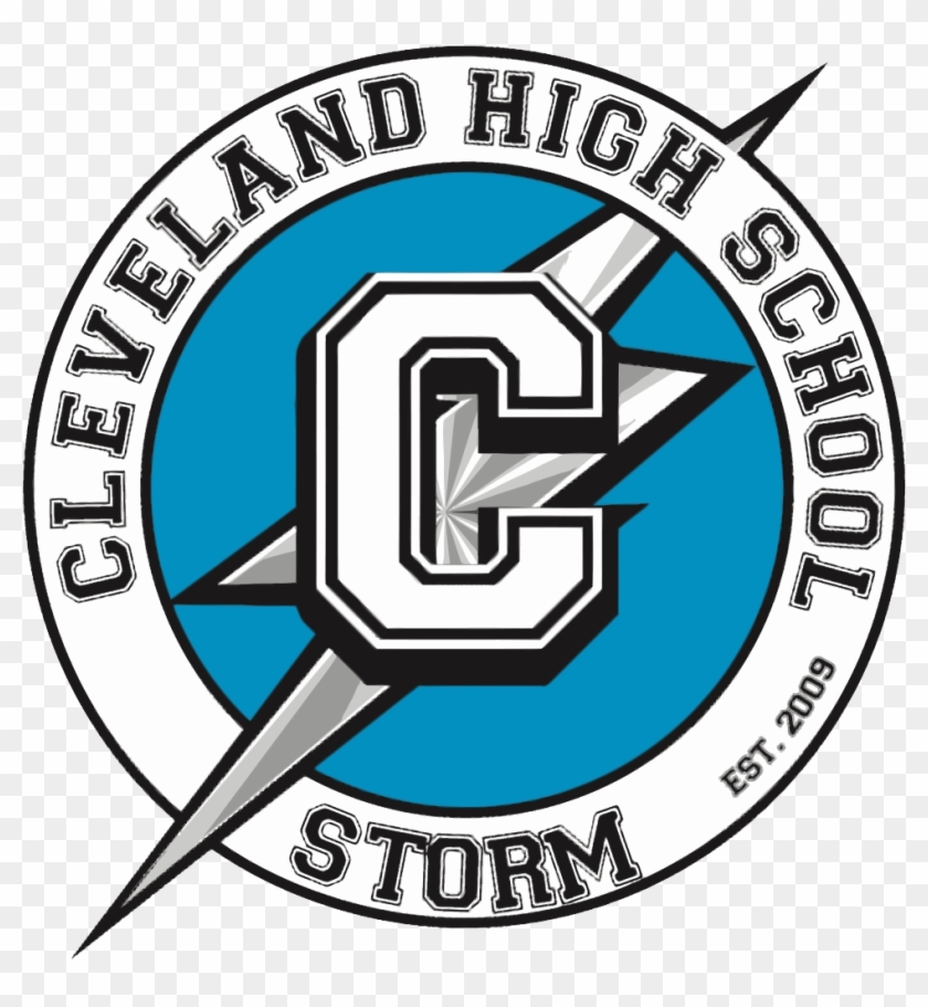 School Logo - Cleveland Storm High School Logo #1412958