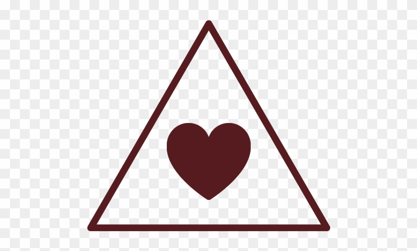 Triangle With A Heart In The Center - Aspirin #1413122