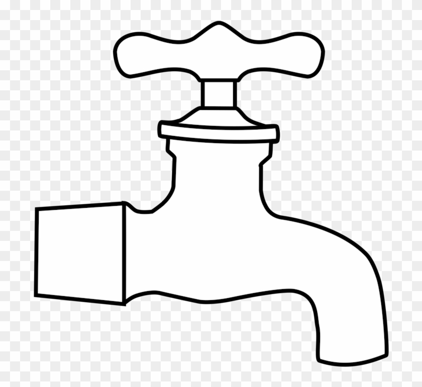 All Photo Png Clipart - Colouring Page Of Tap #1413219