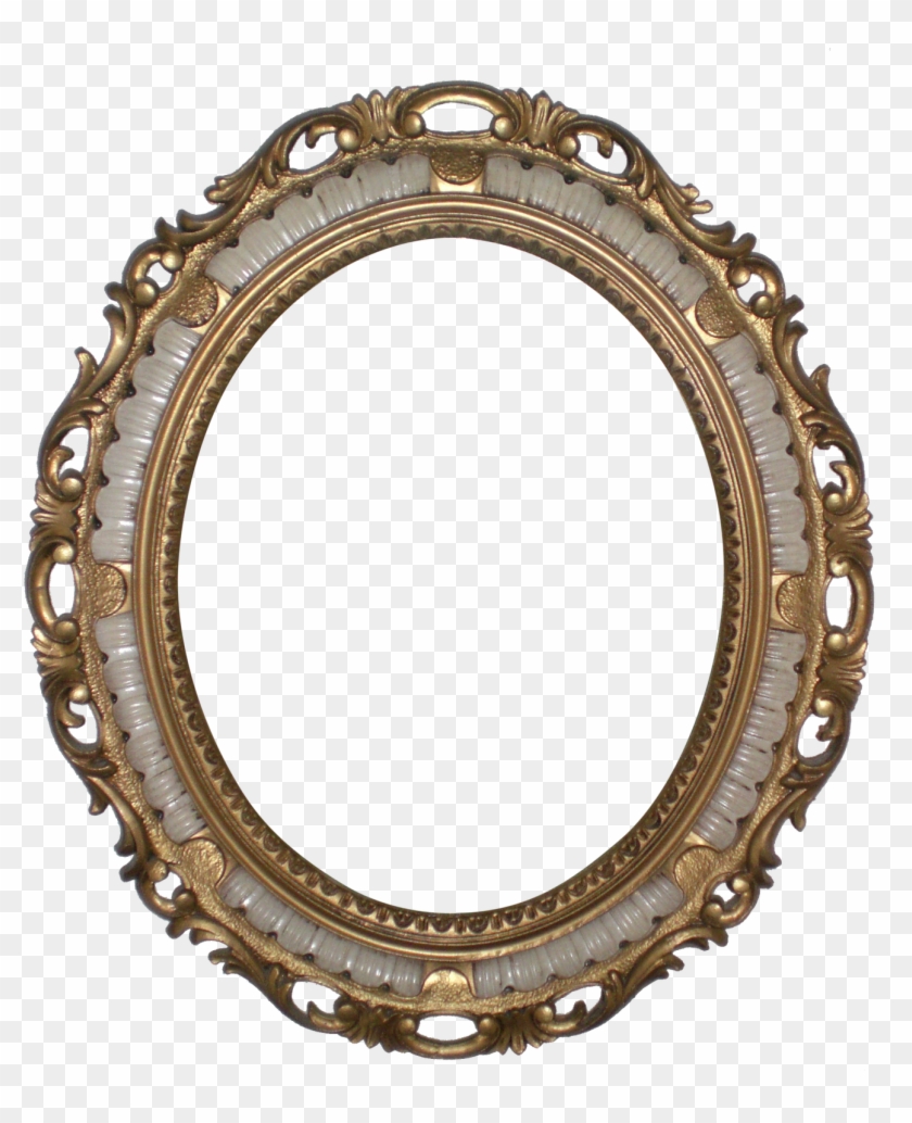 Body Mirror Clipart - Louis Xiv Oval Frames #1413301
