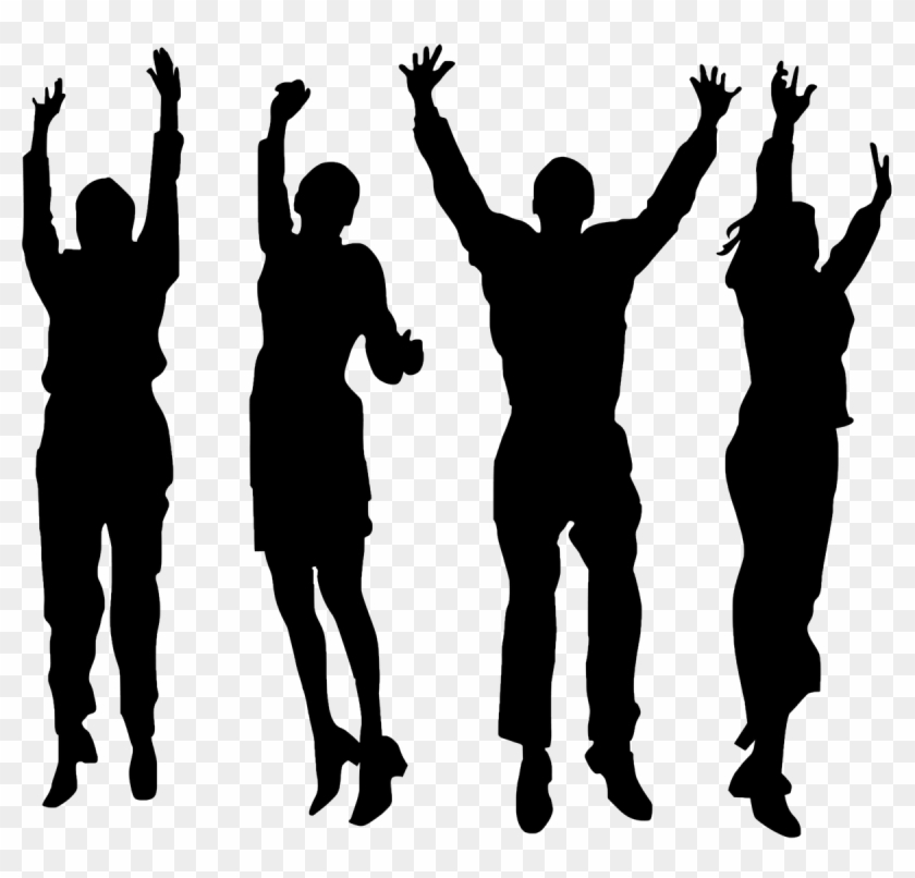 Kisspng Youth Ministry Clip Art Praise - Youth Clipart Black And White #1413322