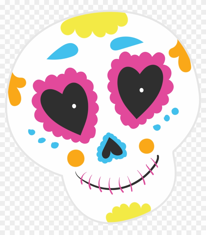 Our First Día De Los Muertos - Mommy's Sugar Skull Throw Blanket #1413350