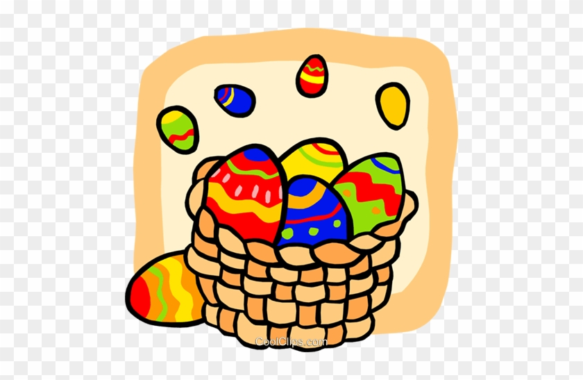 Easter Eggs Royalty Free Vector Clip Art Illustration - France #1413414