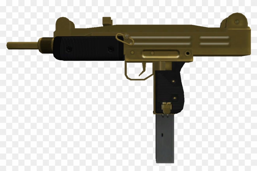 Gold Uzi Gta - Gold Smg #1413485