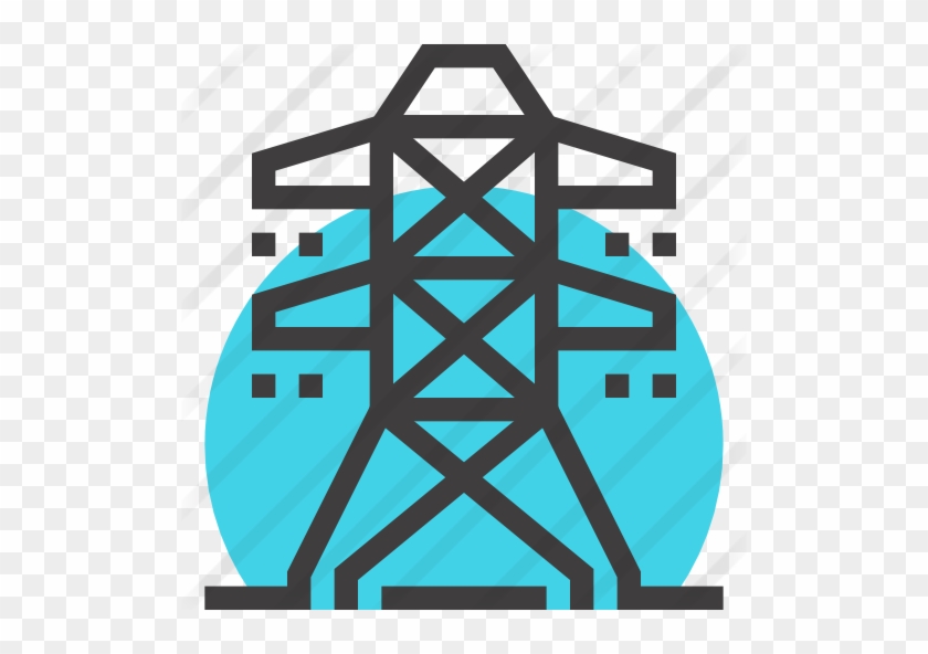 Power Line Free Icon - Transmission Tower #1413495