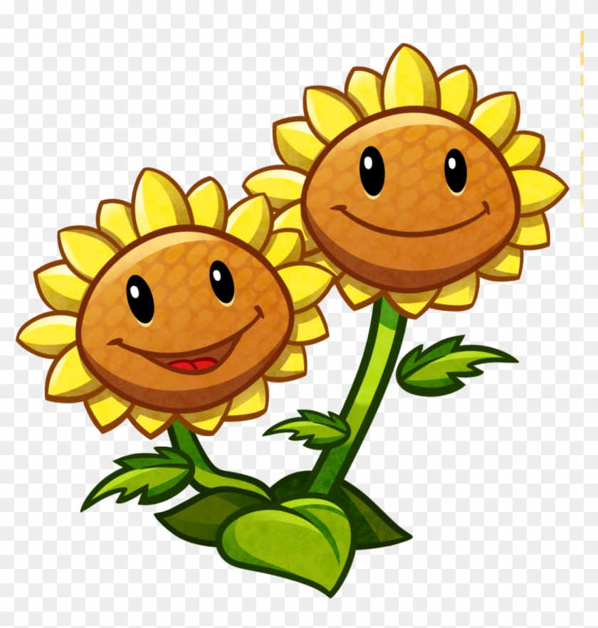 Plants Vs Zombies Clipart Cartoon - Plants Vs Zombies Sunflower Png #1413568