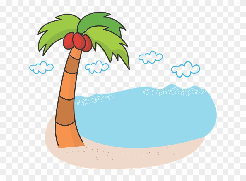 In Den Ersten Drei Sommerferienwochen Haben Wir Zum - Free Clipart Beach Cartoon #1413571