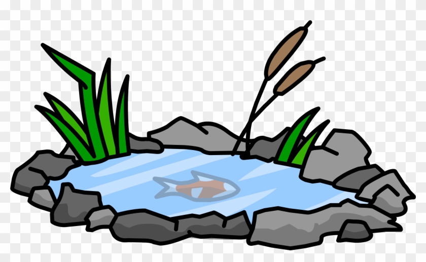 Koi Pond Sprite 003 - Pond Clip Art #1413624