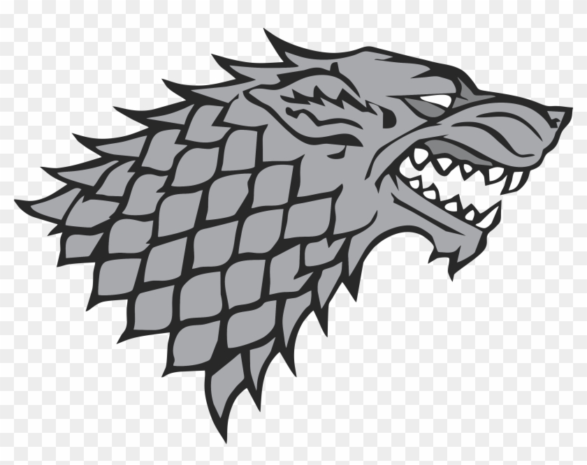 House Stark Direwolf Head By Mattvine - Stark Logo #1413744