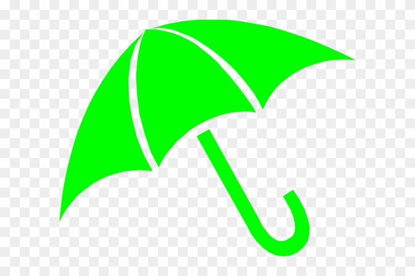 Green Umbrella Clip Art #1413758