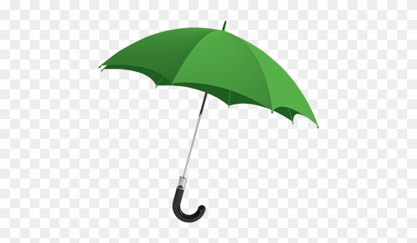 Green Closed Umbrella Png Clipart Image - Umbrella #1413770