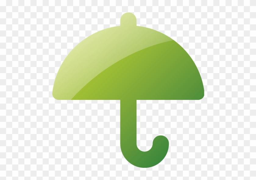 Web 2 Green Umbrella 6 Icon - Icon #1413786