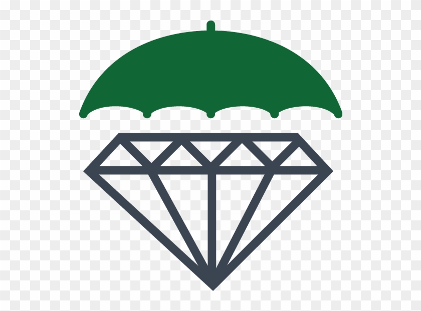 Umbrella - Jewelry - Diamond Png #1413792