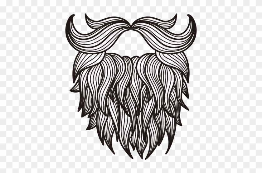 Drawing Beard Reference - Beard And Mustache Drawing #1413929