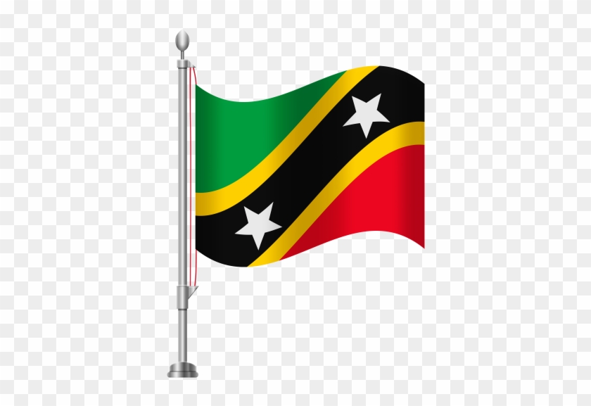 St Kitts Flag Png Clipart Flag Of Saint Kitts And Nevis - South Korea Flag Transparent #1413987