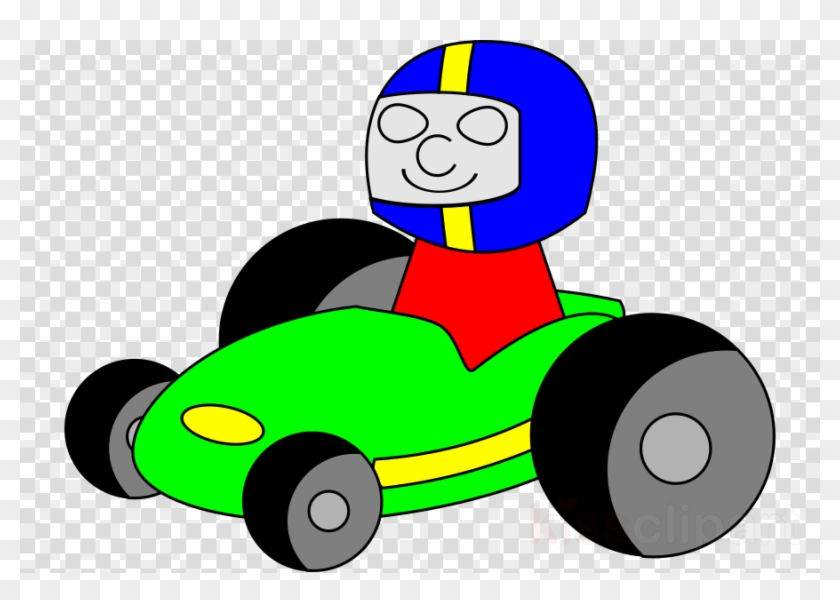 Go Kart Clipart Kart Racing Go-kart Clip Art - Draw A Go Kart Easy #1413991