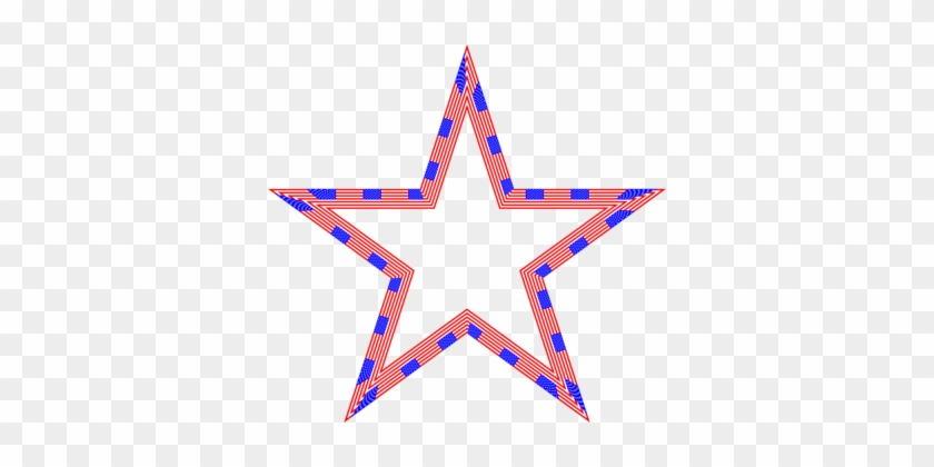 Flag Of The United States Star Independence Day National - Estrella De La Bandera #1414013