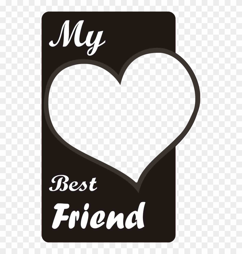 Heart Clipart Friend - Heart For Best Friend #1414152