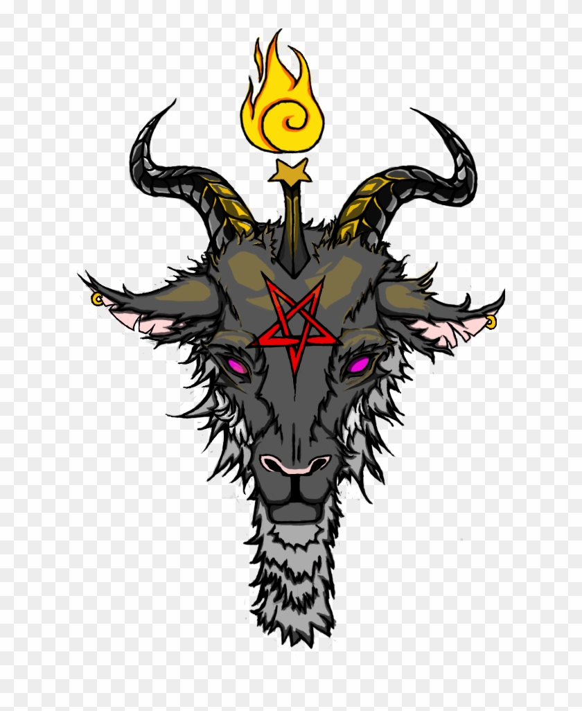 Clip Transparent Stock Baphomet Fullcolor By Kevinbacon - Baphomet Drawing #1414162