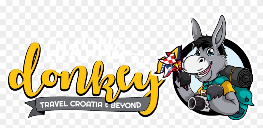 Croatia Blog Chasing The Donkey - Cartoon #1414228
