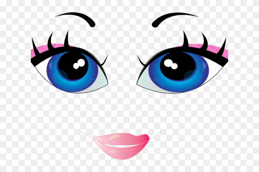 Smileys Clipart Eyelash - Clip Art Of Pretty #1414243