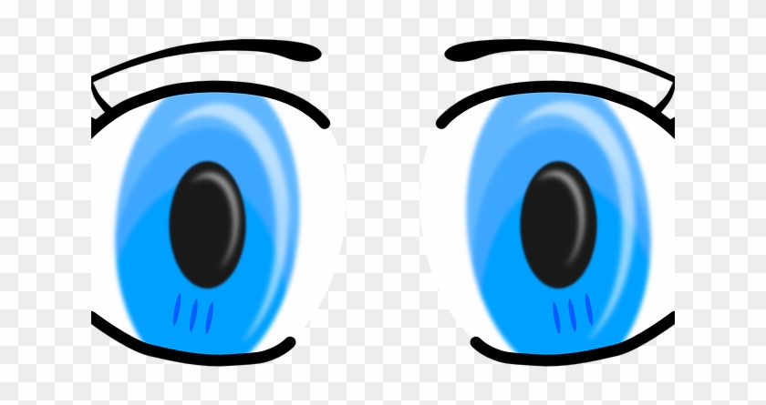 Eyelash Clipart Big - Sense Organs Cartoon Eyes #1414261